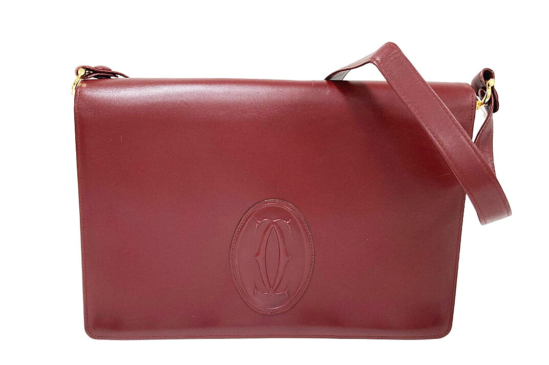 楽天市場】【バッグ】Cartier カルティエ マストライン スクエア