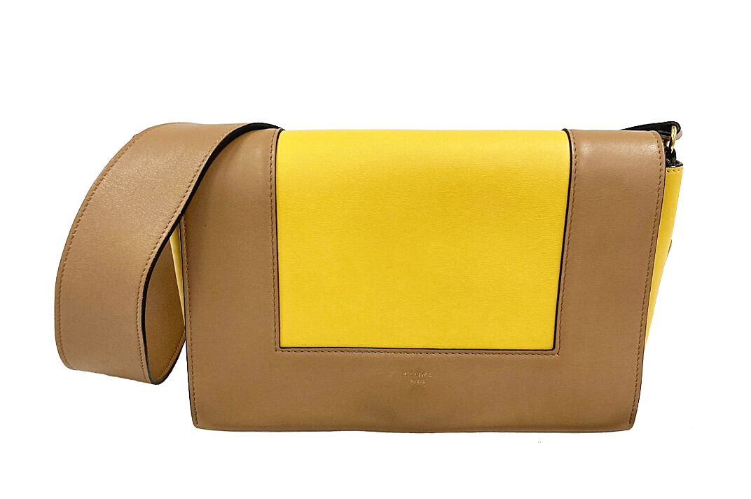 楽天市場】【中古】CELINEブザス クレア トリオンフ シャイニー