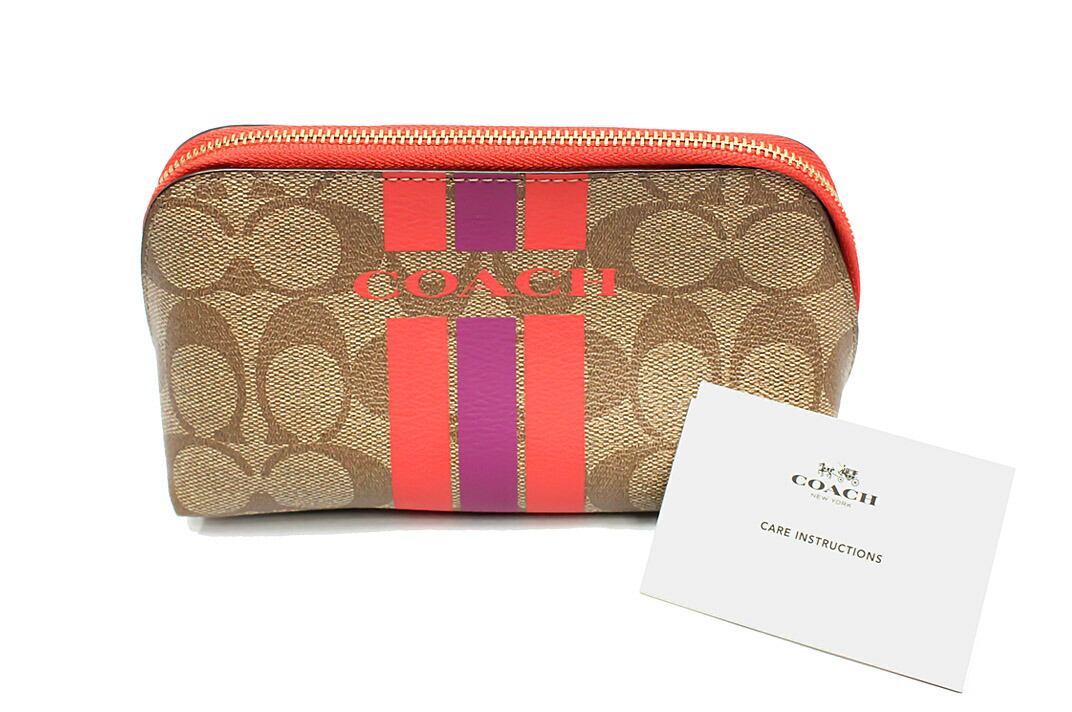 楽天市場】COACH(コーチ） チェーン アクセサリーポーチ 53077