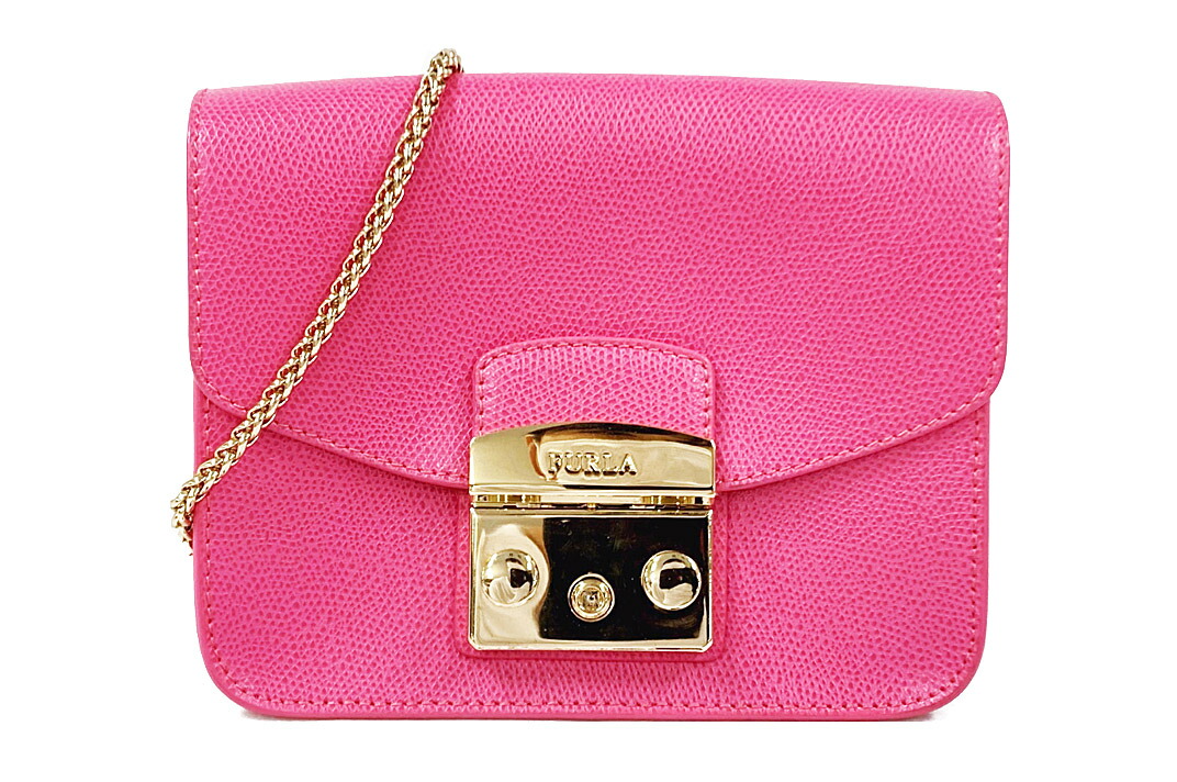 みぃ　FURLA フルラ メトロポリス ミニバッグ スタッズ　フラップ脱着 楽天市場】FURLA フルラ METROPOLIS MINI CROSSBODY ショルダー
