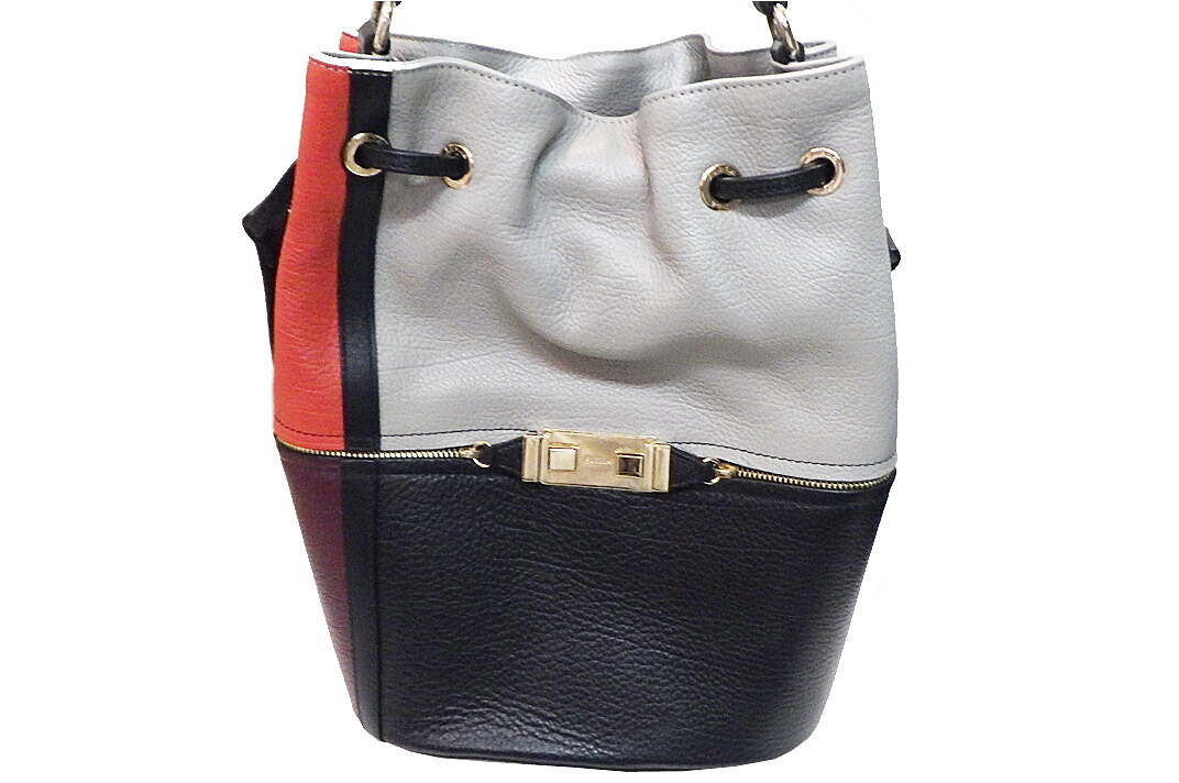 楽天市場】FURLA(フルラ) 巾着ショルダーバッグ 黒 ブラック レザー