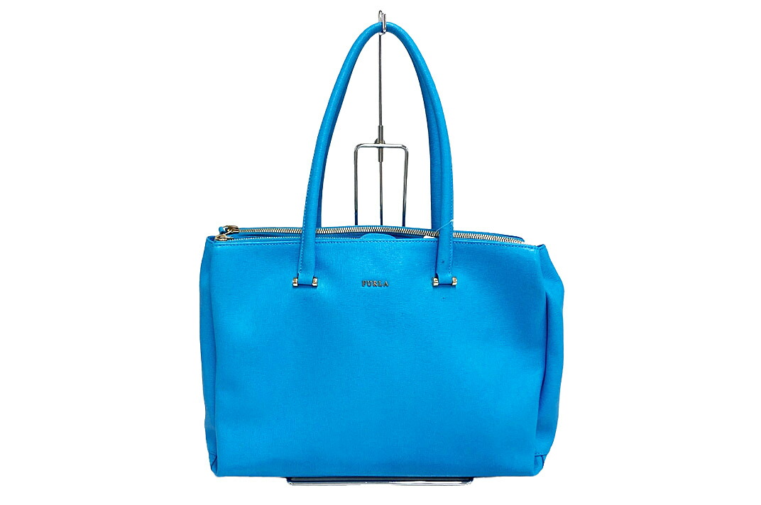FURLA ライトブルー トートバッグ 保存袋付き 楽天市場】FURLA(フルラ) トートバッグ ブルー 水色 レザー