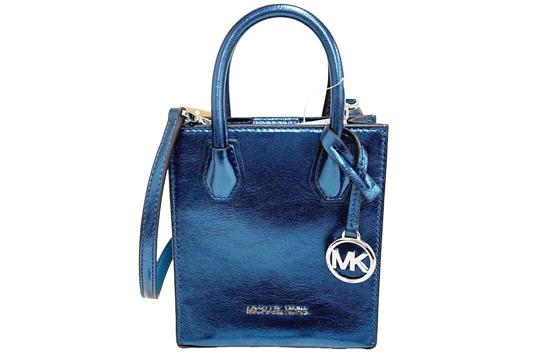 【未使用級】 マイケルコース ミレラ 2way ショルダーバッグ ネイビー MICHAEL KORS - 本物 マイケルコース MICHAEL KORS ミレラ