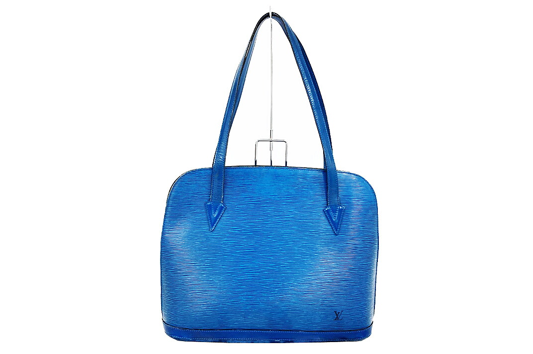 LOUISVUITTON(ルイヴィトン）エピ M52285 リュサック　ハンドバッグ　ショルダーバッグ　トレドブルー 【中古】【人気】【お買い得良品】.8507.｜ドルチェモデルノ　店