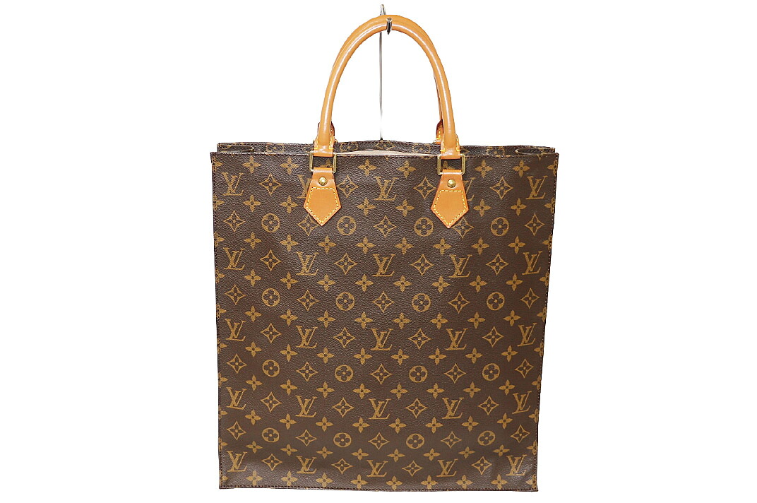 LOUISVUITTON(ルイヴィトン）M51140  サックプラ 旧型真似形 モノグラム・帆布/ヌメ革 【中古】【一般受け】【お買い得良品】7065.
