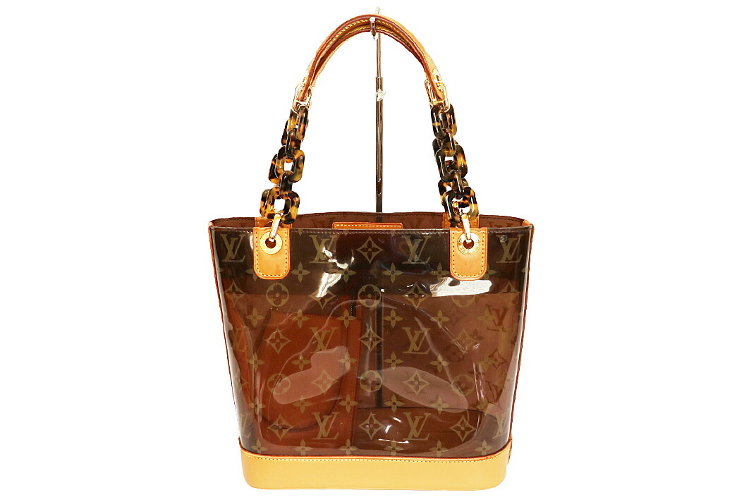 LOUISVUITTON(ルイヴィトン）M92502  カバ・アンブルPMトートバッグ モノグラム柄ビニール原料品/ヌメ革 可塑性物質チェーン店 外箱・合財袋付き添い人 【中古】【一般受け】【お買い得良品】8171.