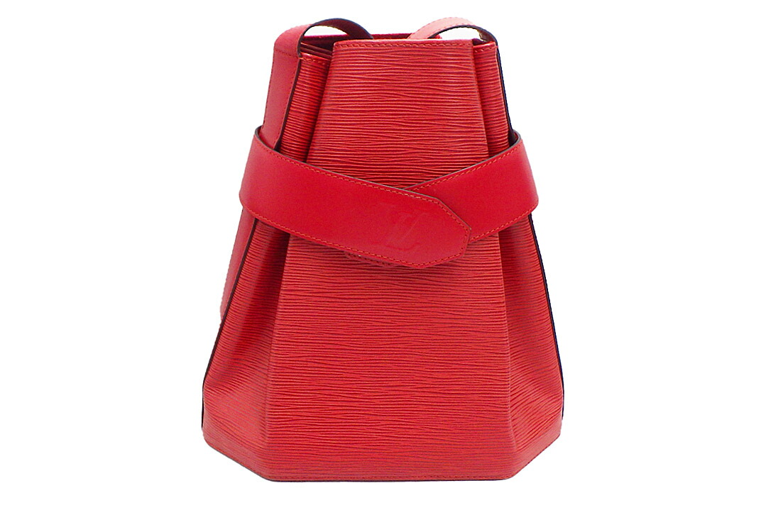 【良品】ルイ・ヴィトン エ サックデポール ショルダーバッグ カスティアンレッド ルイヴィトン/ショルダーバッグ/サックデポール/カスティリアンレッド