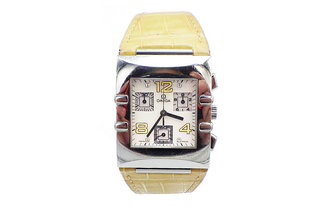 オメガ OMEGA コンステレーション・カレ・クアドラ　ダイヤベゼル　スクエア OMEGA 【OMEGA】オメガ コンステレーション カレ クアドラ ダイヤ