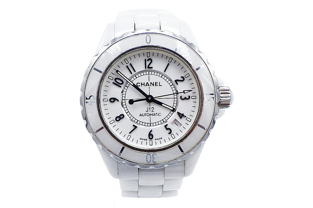 CHANEL(シャネル）J12  38粍  H0970 セラミックブレス  旧バックル 国内物 御墨付き付き添い人【中古】【一般受け】【お買い得】30501.