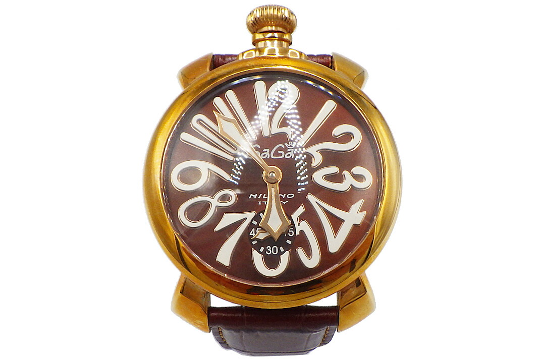 【限定品】GaGa MILANO　マヌアーレ48MM　ネイマール　500本限定 楽天市場】美品 Gaga Milano ガガミラノ ネイマールモデル