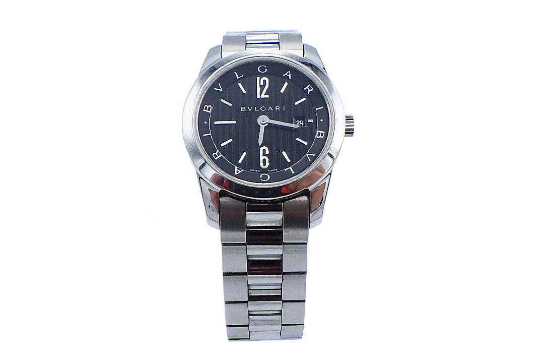 楽天市場】BVLGARI(ブルガリ）ソロテンポ ST37S クオーツ 内箱付き