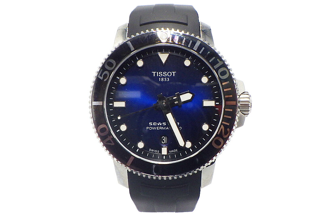 TISSOTティソ　シースタ　T120417A　クォーツ　クロノグラフ TISSOT ティソ T120417A シースター1000 クロノグラフ デイト