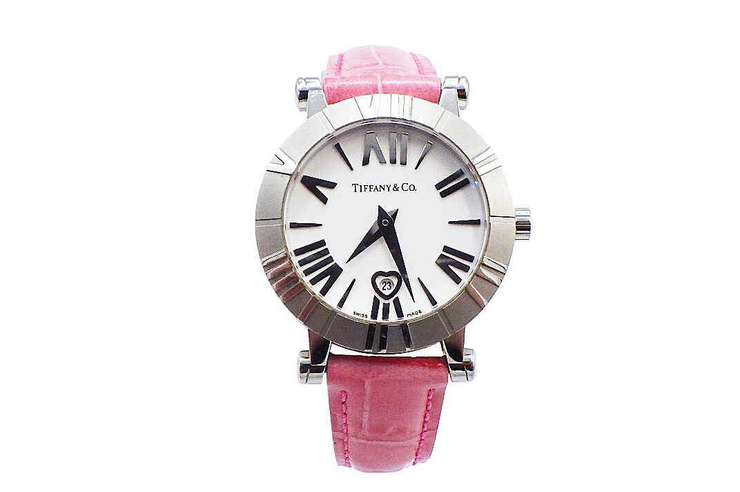 楽天市場】TIFFANY&Co. ティファニー アトラス デイト ブラック文字盤