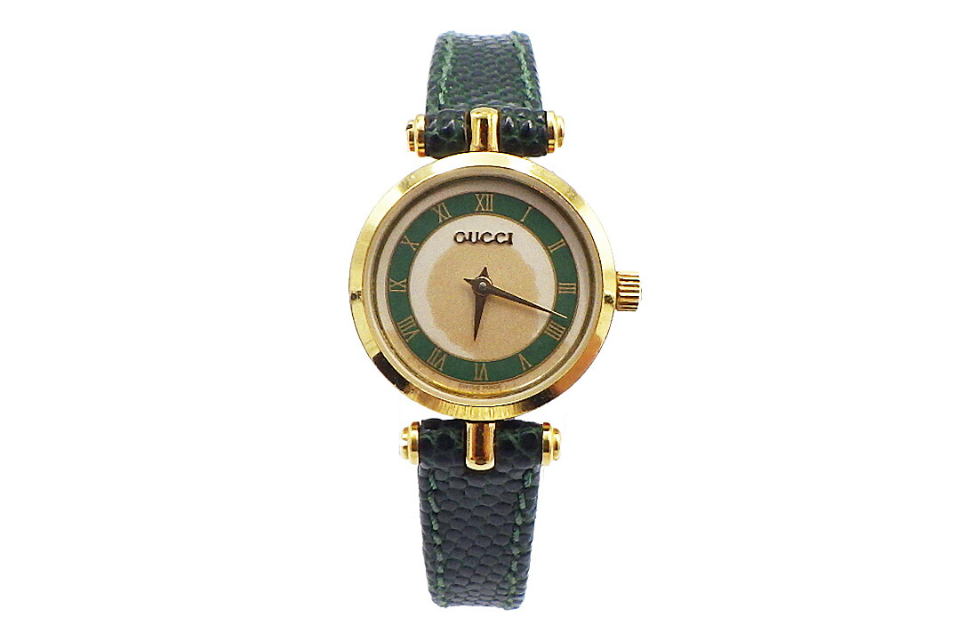 楽天市場】GUCCI グッチ GQ2050 クオーツ シェリーライン 革