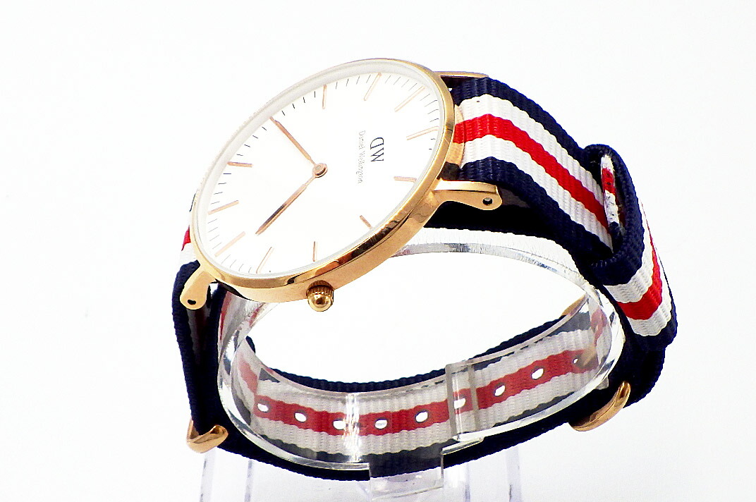 驚きの値段で Daniel Wellington ダニエルウェリントン Cambridge 36mm マルチカラー メンズクォーツ 4424 Entracte Lu