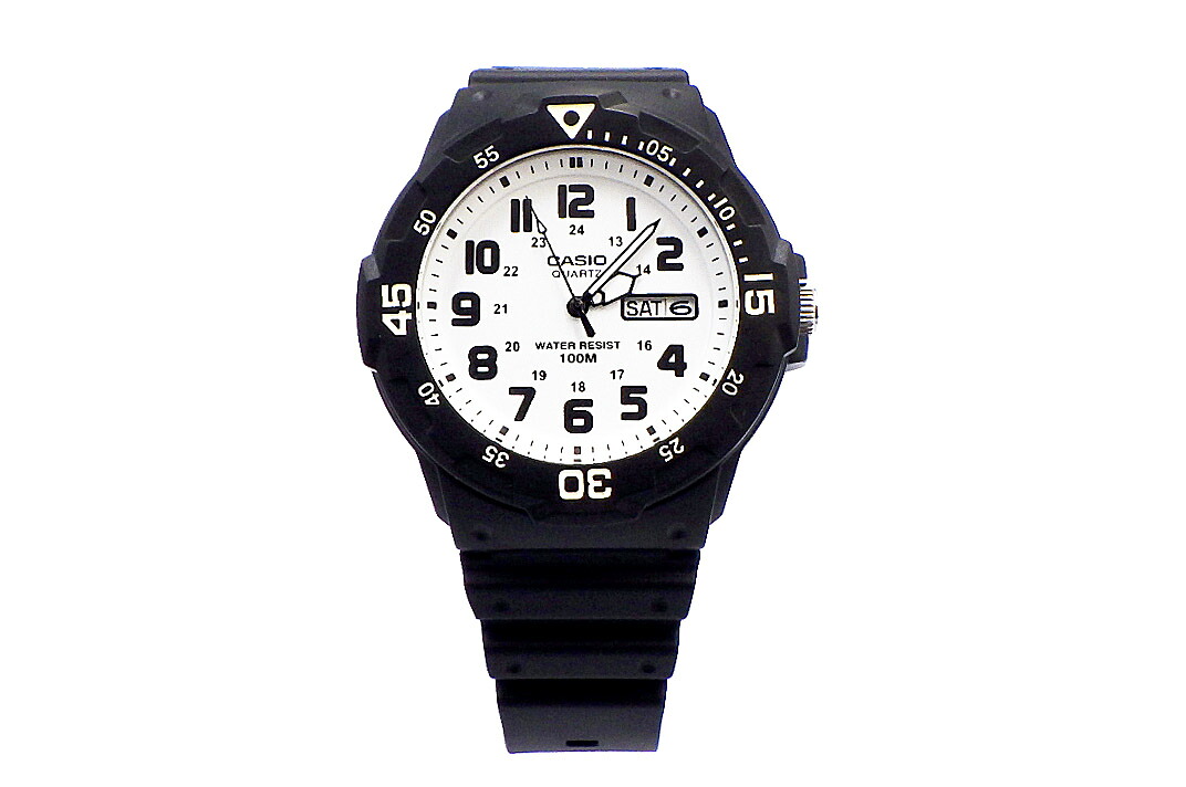 CASIO(カシオ）カシオスタンダードクォーツ　メンズ　 MRW-200H-7B　ホワイト文字盤　【中古】【人気】【美品】4309.｜ドルチェモデルノ　店