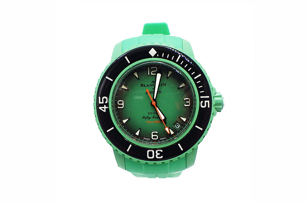 楽天市場】ブランパン X スウォッチ オーシャンオブストーム