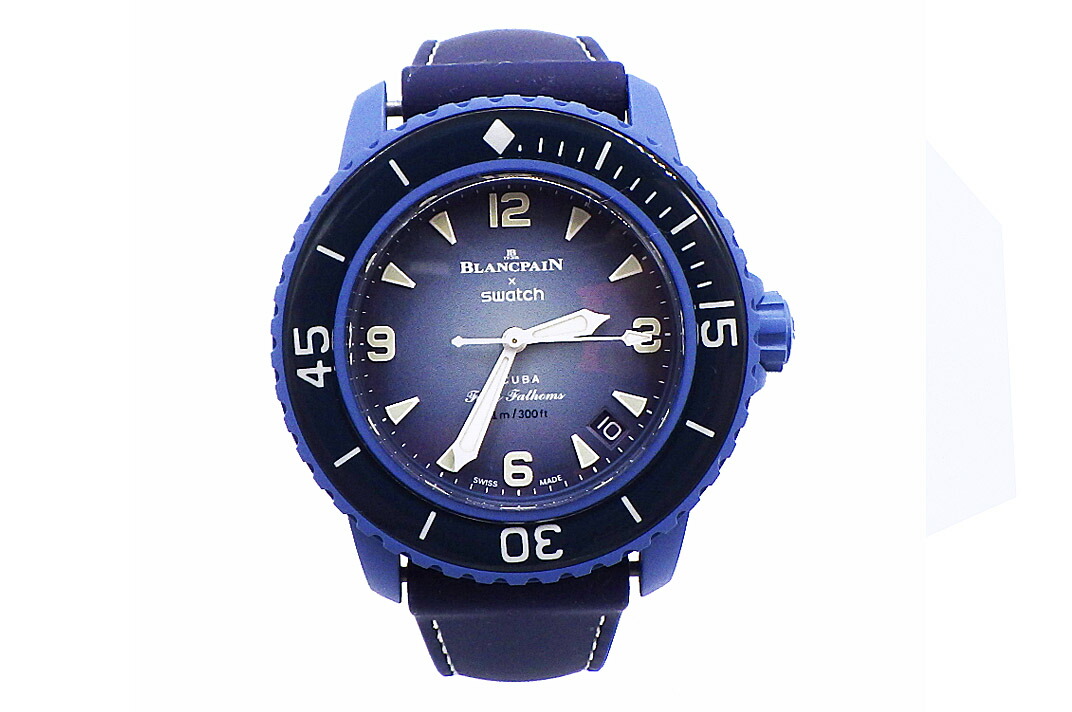 ブランパン x スウォッチ \"インディアンオーシャン\" Blancpain X Swatch Fifty Fathoms Scuba Collection: Indian