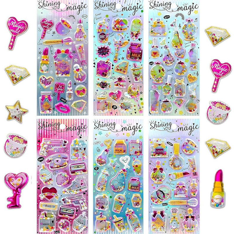 楽天市場】【SNSで大人気&新発売】ドロップシール キャラクター 3D