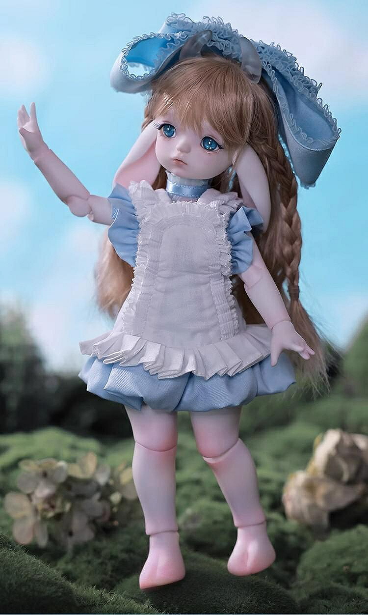 【Doll\u0027sDoll】sf6030-1つがい目お人形さんフルセット 幼SD 1/6大きさ 差し上げ物 好いたらしいお人形さん