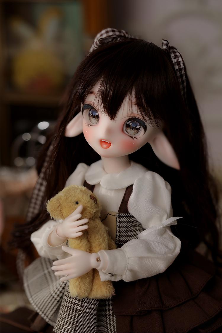 【Doll\u0027sDoll】sf6083つがい目お人形さんフルセット 幼SD 1/6大きさ 差し上げ物 好いたらしいお人形さん