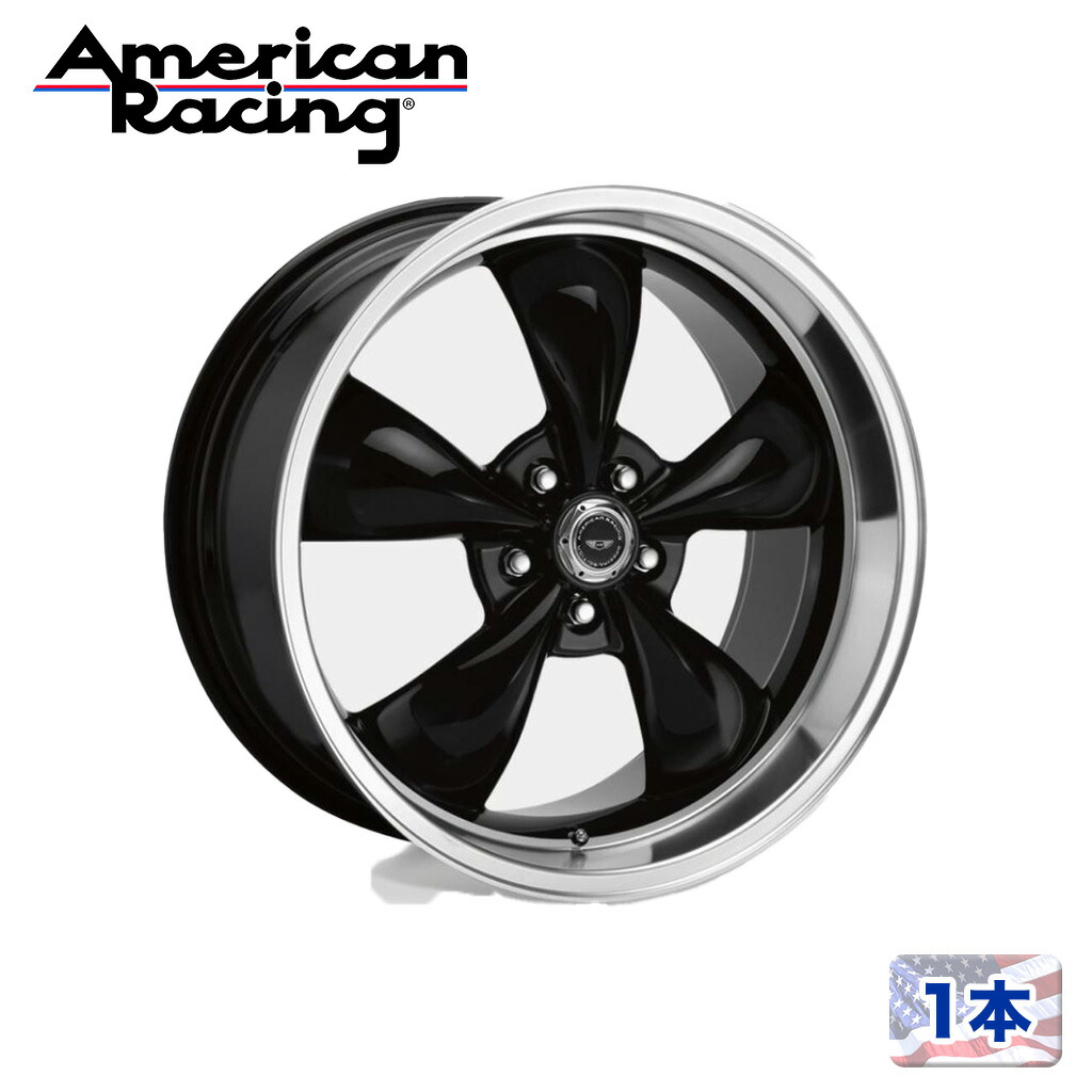 【American Racing （アメリカンレーシング）日本販売代理店】 17インチアルミホイール 1本 汎用 AR105 TORQ THRUST M 17×8J 5H 127 ±0 CB78.1