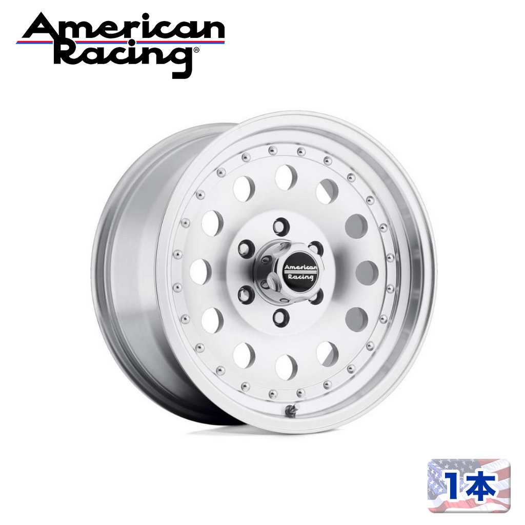 【American Racing （アメリカンレーシング）日本販売代理店】18インチアルミホイール 1本汎用 AR62 OUTLAW II18&times;8J 6H 135 +30 CB87.1｜DOLONCO（ドロンコ）