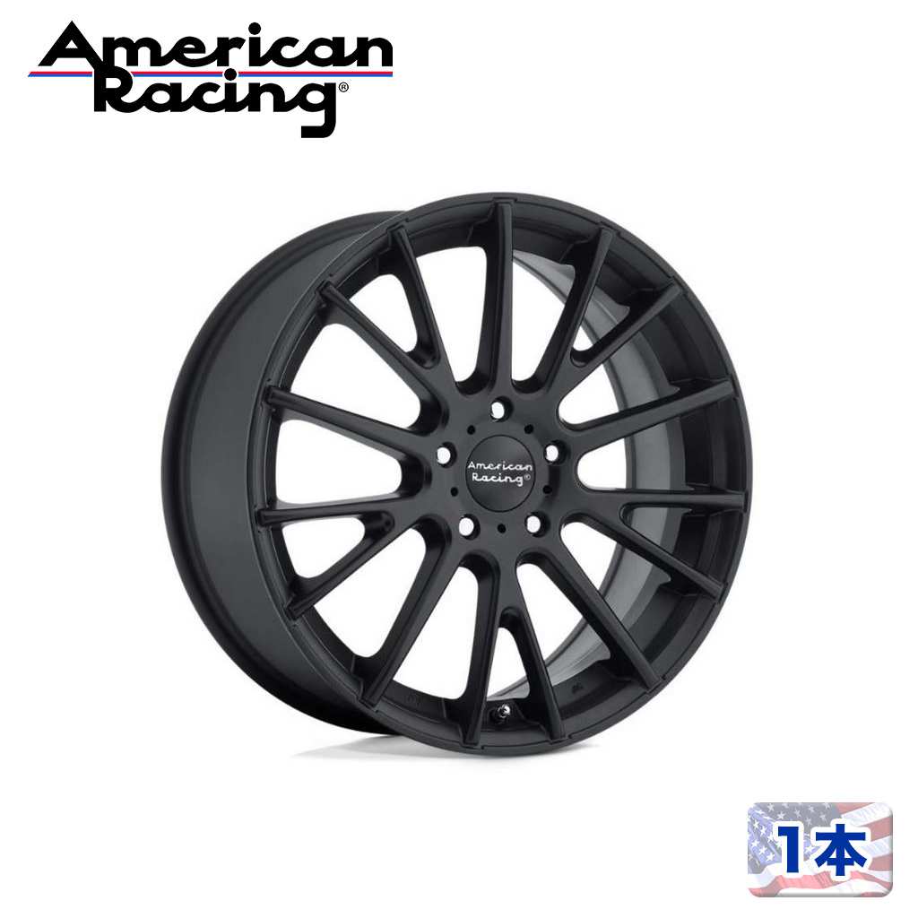 【American Racing （アメリカンレーシング）日本販売代理店】17インチアルミホイール 1本汎用 AR90417&times;7J 5H 114.3 +40 CB72.56｜DOLONCO（ドロンコ）