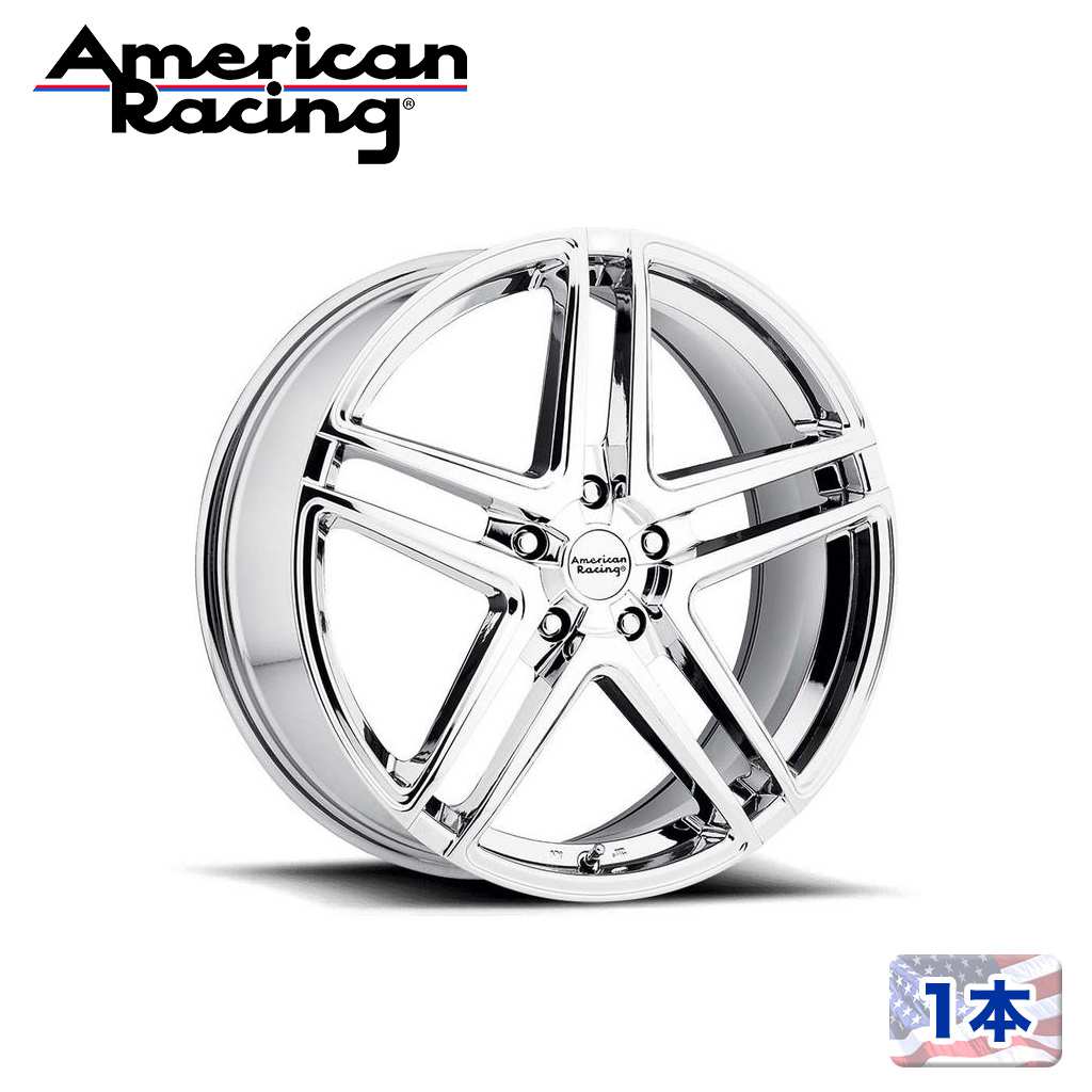 【American Racing 正規品】 16インチアルミホイール 1本 AR907 PVD 16×7J 5H 114.3 +40 CB72.5