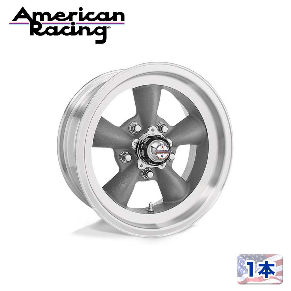 【American Racing (アメリカンレーシング)日本販売代理店】14インチアルミホイール 1本汎用 VN105 TORQ THRUST D14×6J 5H 114.3 -2 CB83.06|DOLONCO(ドロンコ)