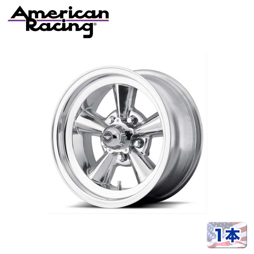 【American Racing （アメリカンレーシング）日本販売代理店】15インチアルミホイール 1本汎用 VN109 TT O15&times;7J 5H 127 -6 CB83.06｜DOLONCO（ドロンコ）