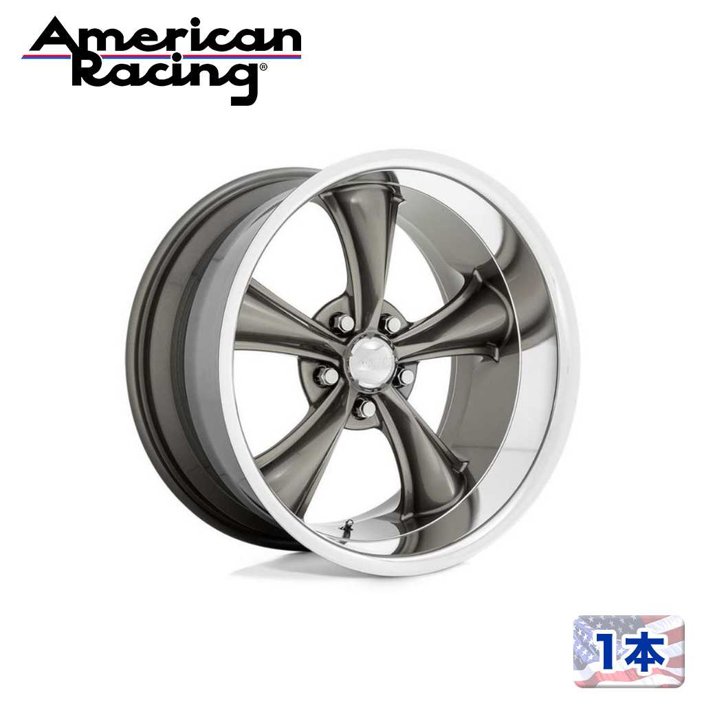 【American Racing （アメリカンレーシング）日本販売代理店】 20インチアルミホイール 1本 汎用 VN338 BOSS TT 20×10J 5H 114.3 +35 CB72.56