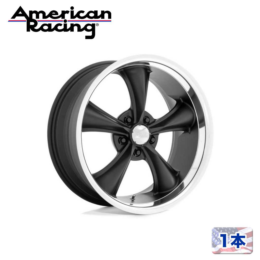 【American Racing （アメリカンレーシング）日本販売代理店】 20インチアルミホイール 1本 汎用 VN338 BOSS TT 20×10J 5H 120.65 +2 CB72.56