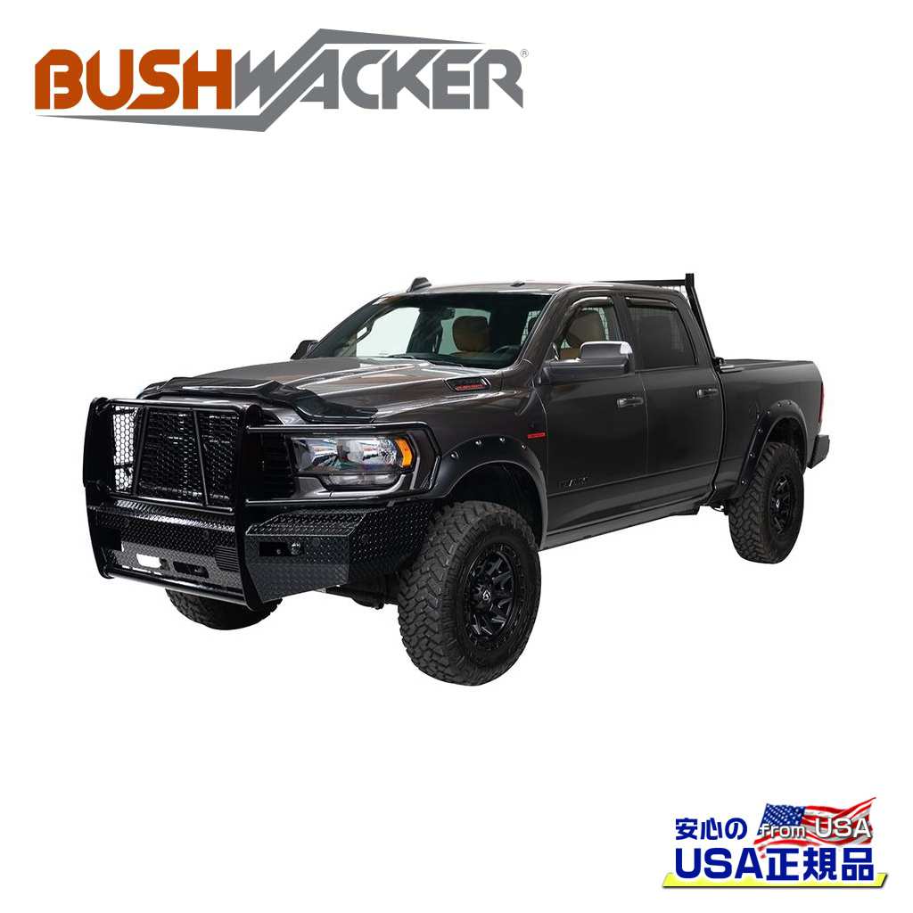 【BUSHWACKER ブッシュワーカー 正規品】ポケットスタイル オーバーフェンダー 一台分Dodge Ram ダッジ ラム 2500/3500 2019年～現行｜DOLONCO（ドロンコ）
