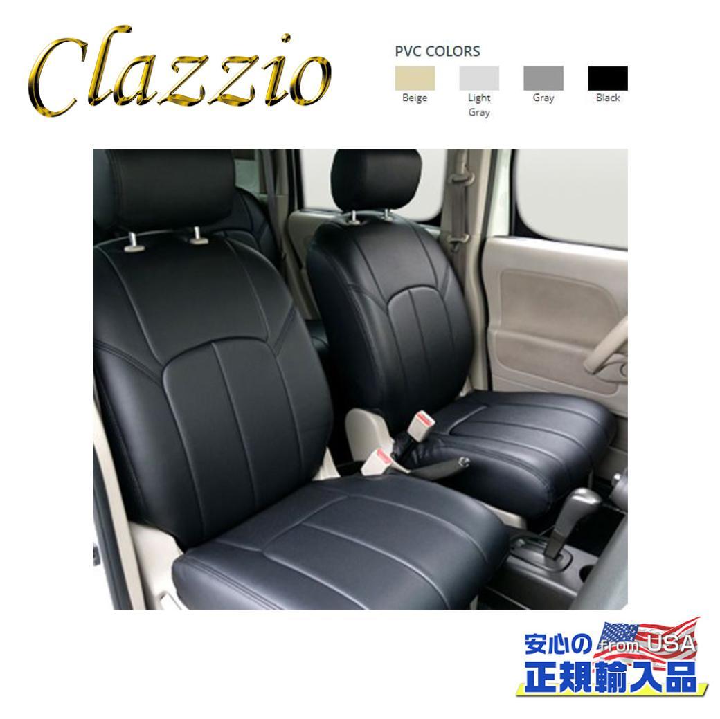 【Clazzio(クラッツィオ) 正規品】 PVC シートカバー 1台分 ブラック TOYOTA Tundra トヨタ タンドラ ダブルキャブ/クルーマックス 2022年～現行