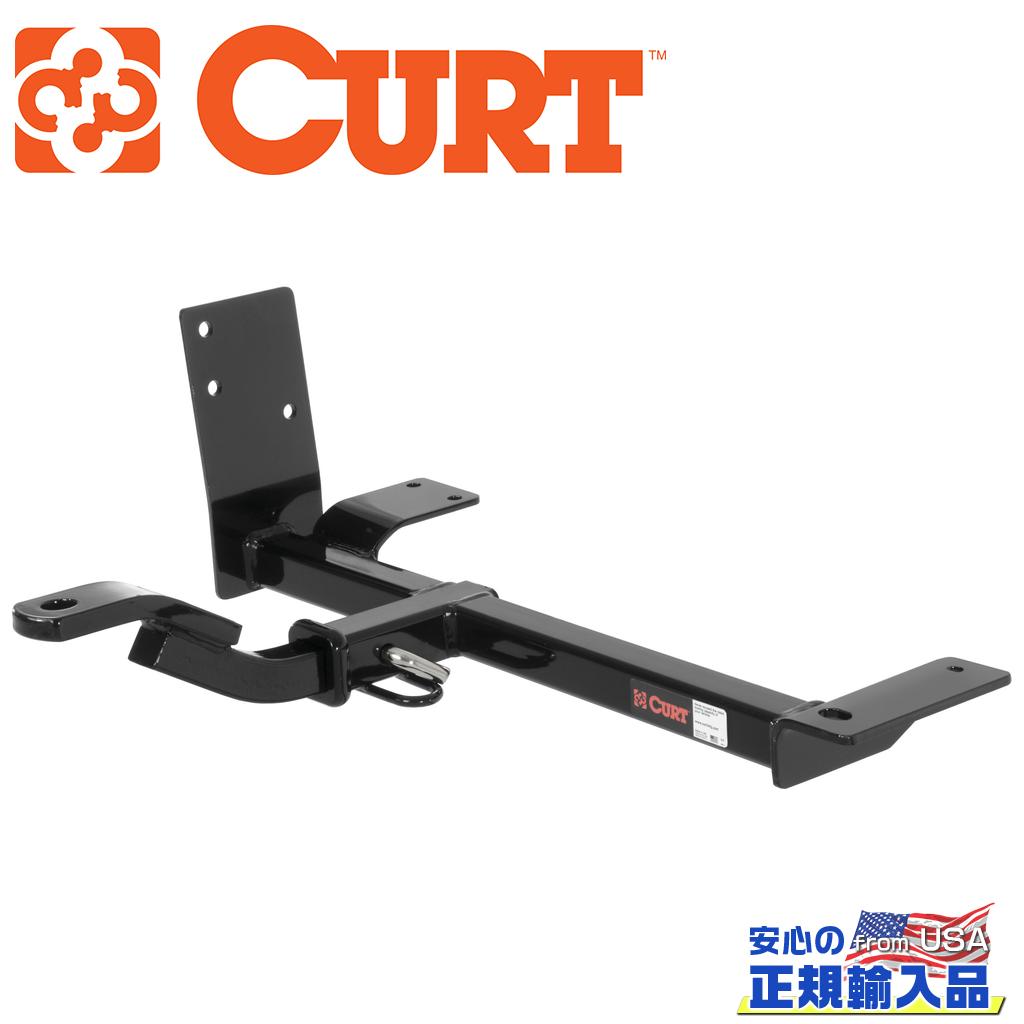 【CURT (カート)正規代理店】 Class 1 ヒッチメンバー 3/4インチ穴 ボールマウント付き レシーバーサイズ 1.25インチ 牽引能力 約908kg フォルクスワーゲン ニュービートル 1998年-2010年 GTI 3ドア 2000年-2005年