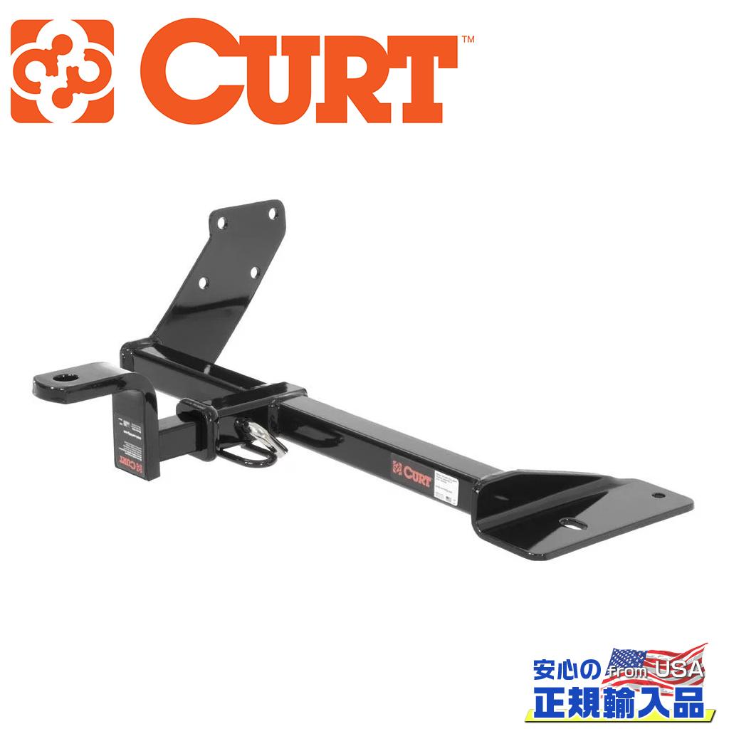 【CURT (カート)正規代理店】 Class 1 ヒッチメンバー 3/4インチ穴 ボールマウント付き レシーバーサイズ 1.25インチ 牽引能力 約908kg フォルクスワーゲン ジェッタ セダン 1999年～2005年