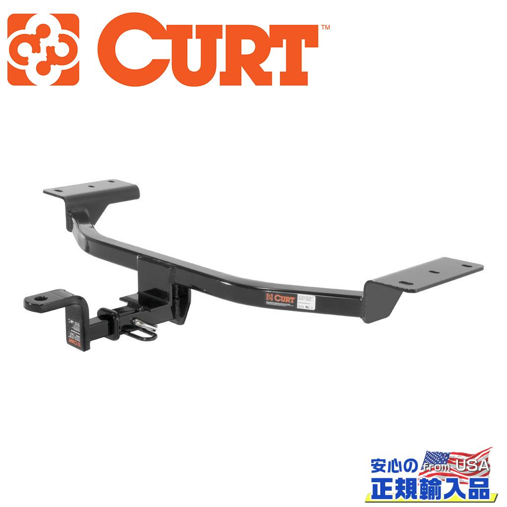 【CURT (カート)正規代理店】 Class 1 ヒッチメンバー 3/4インチ穴 ボールマウント付き レシーバーサイズ 1.25インチ 牽引能力 約908kg FORD(フォード) フォーカス セダン ハッチバック 2012年～2018年