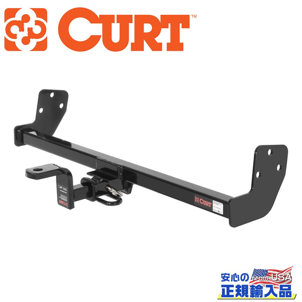 【CURT (カート)正規代理店】 Class 1 ヒッチメンバー 3/4インチ穴 ボールマウント付き レシーバーサイズ 1.25インチ 牽引能力 約908kg トヨタ カローラ セダン シボレー プリズム セダン 1993年～2002年