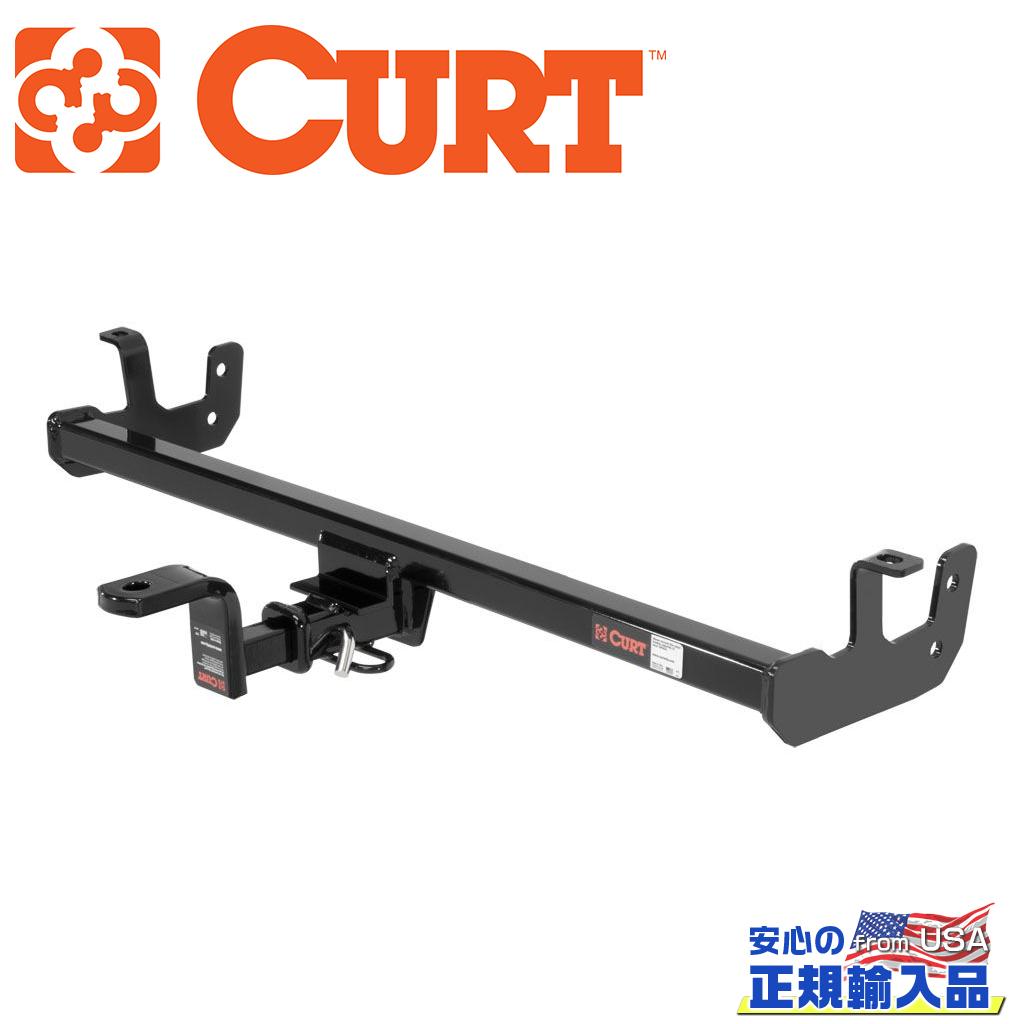 【CURT (カート)正規代理店】 Class 1 ヒッチメンバー 3/4インチ穴 ボールマウント付き レシーバーサイズ 1.25インチ 牽引能力 約454kg トヨタ iQ 2012年～2015年