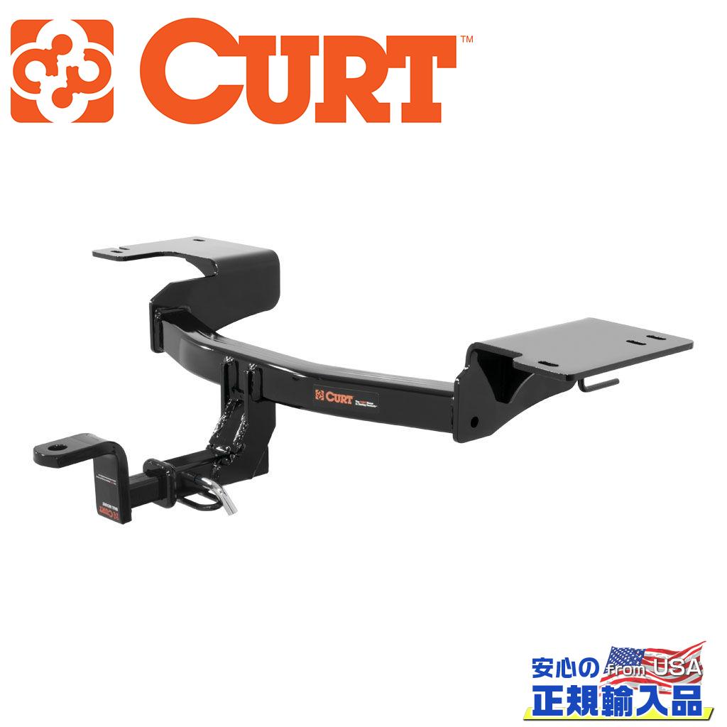 【CURT (カート)正規代理店】 Class 1 ヒッチメンバー 3/4インチ穴 ボールマウント付き レシーバーサイズ 1.25インチ 牽引能力 約908kg フィアット 500 アバルト 2012年～2019年 29,250円