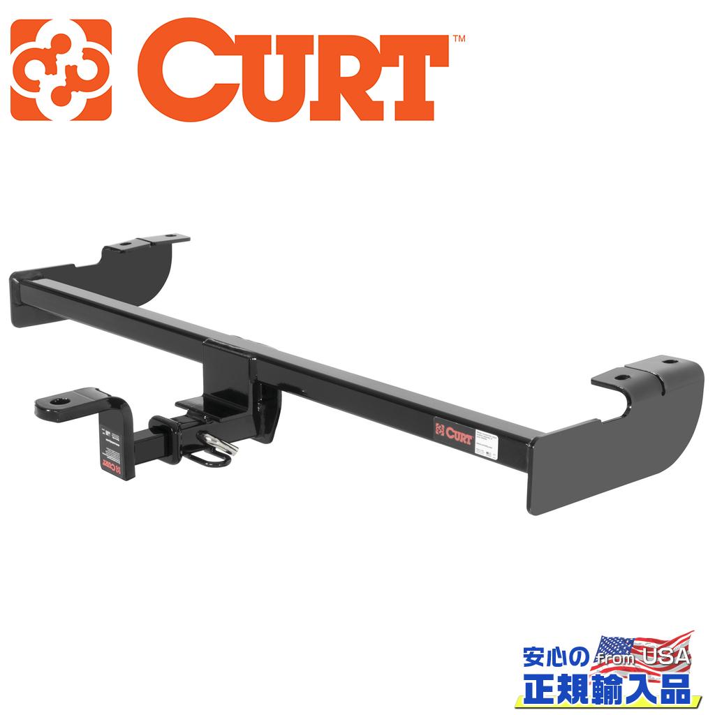 【CURT (カート)正規代理店】 Class 1 ヒッチメンバー 3/4インチ穴 ボールマウント付き レシーバーサイズ 1.25インチ 牽引能力 約908kg トヨタ ist NCP60型 2002年~2007年
