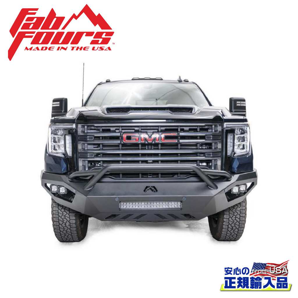 【FAB FOURS(ファブフォース)正規輸入品】VENGEANCE フロントバンパー プレランナーガードGMC シエラ 2500/3500 2020年～2021年｜DOLONCO（ドロンコ） 233,000円