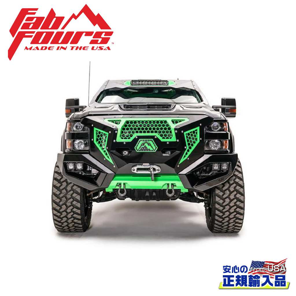 【FAB FOURS(ファブフォース)正規輸入品】 グランパー トラックバンパー シボレー シルバラード 2500/3500 2015年～2019年