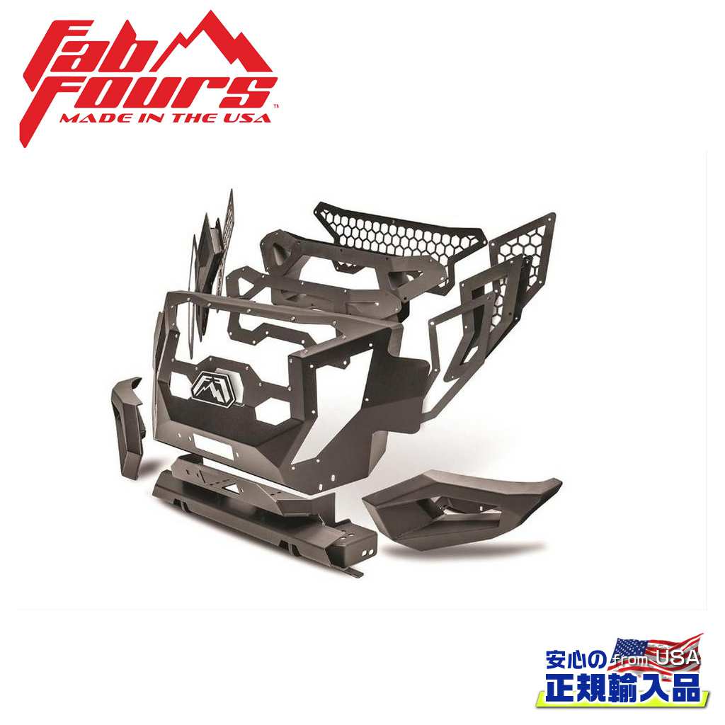 【FAB FOURS(ファブフォース)正規輸入品】 グランパー トラックバンパー GMC シエラ 2500/3500 2015年～2019年