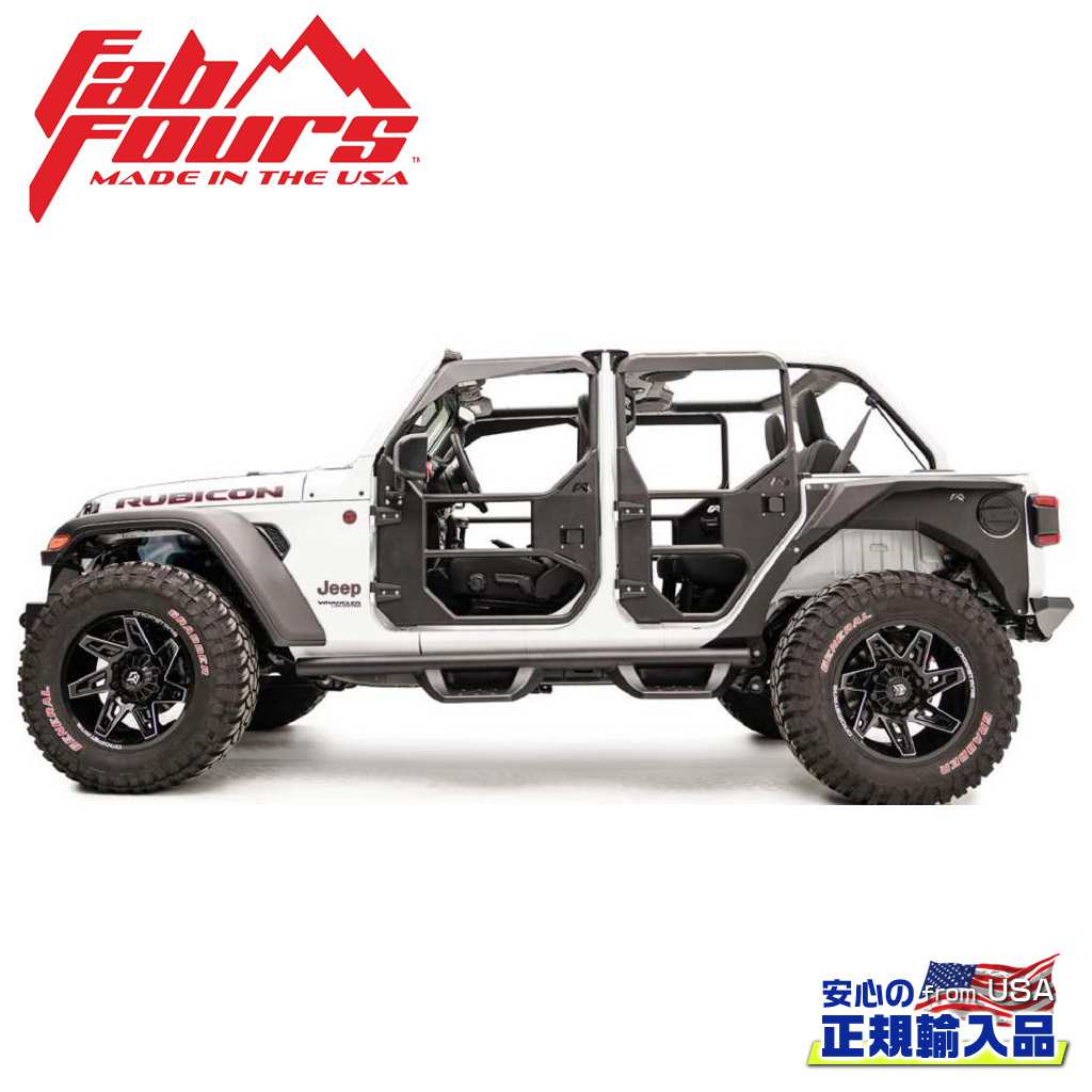 ROUGH COUNTRY(ラフカントリー)チューブドア 一台分Jeep Wrangler