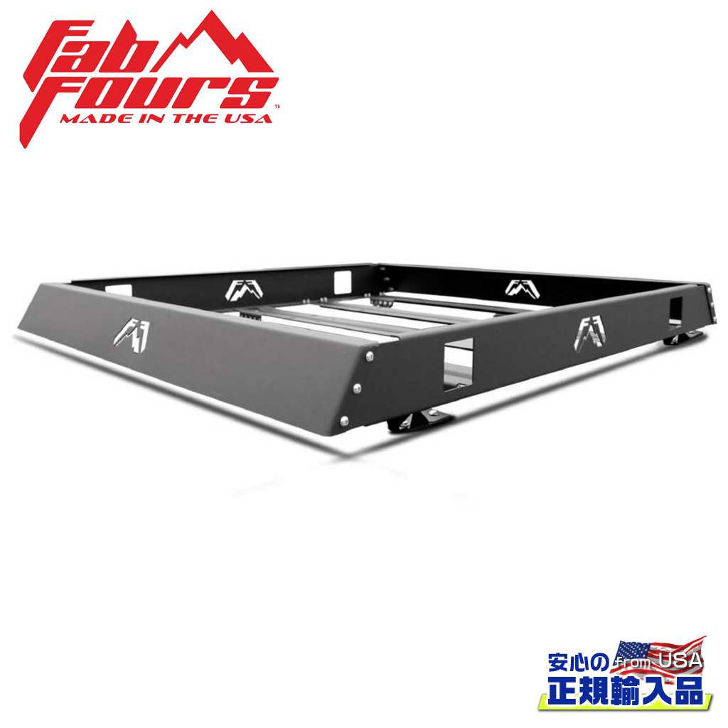 【FAB FOURS(ファブフォース)正規輸入品】 72インチ ルーフラック 組立式 汎用