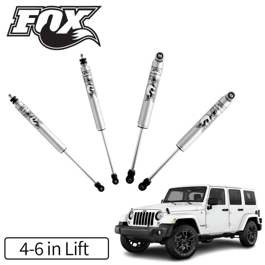 WranglerJK FOX フロントリアショックアブソーバー 4本セット WranglerJK FOX フロントリアショックアブソーバー 4本セット