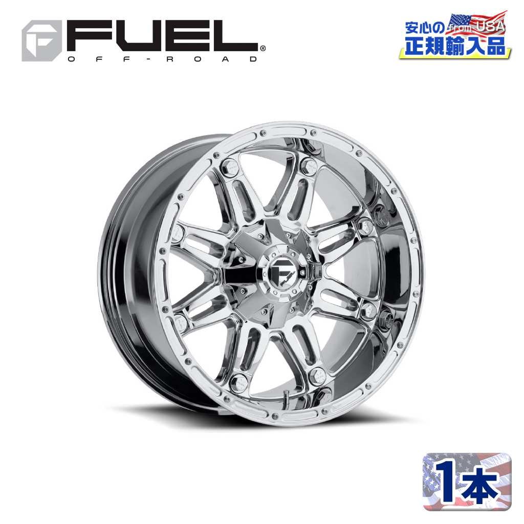 【FUEL OFFROAD (フューエルオフロード) 正規代理店】 22インチアルミホイール 1本 D530 HOSTAGE ホステージ 22×9.5 6H135/139.7 +19 CB106.1 CHROME PLATED 汎用/D53022959860 78,680円