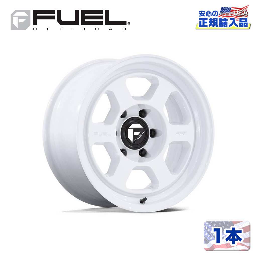 【FUEL OFFROAD (フューエルオフロード) 正規代理店】 17インチホイール 1本 FC860 HYPE 17×8.5 5H 150 +10 CB110.1 GLOSS WHITE(グロスホワイト) 汎用/FC860WX17855810